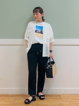 タナさん（レディース・155cm）の夏コーディネート