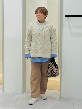 タナさん（レディース・155cm）の冬コーディネート