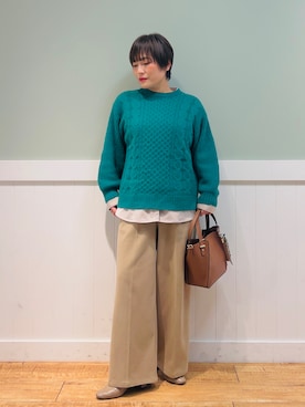 タナさん（レディース・155cm）の冬コーディネート