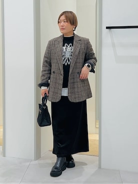 タナさん（レディース・155cm）の冬コーディネート