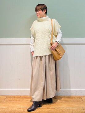 タナさん(レディース・155cm)の秋コーディネート