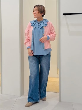 タナさん（レディース・155cm）の春コーディネート