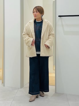 タナさん（レディース・155cm）の冬コーディネート