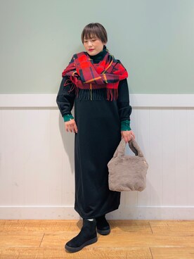 タナさん（レディース・155cm）の冬コーディネート
