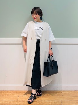 タナさん（レディース・155cm）の春コーディネート