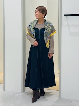 タナさん(レディース・155cm)の冬コーディネート