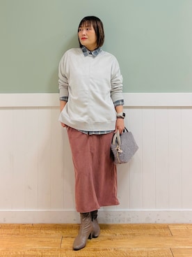 タナさん（レディース・155cm）の冬コーディネート