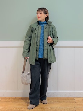 タナさん(レディース・155cm)の冬コーディネート