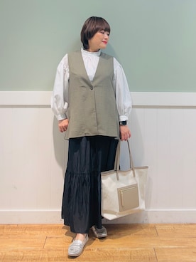 タナさん（レディース・155cm）の春コーディネート