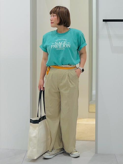 カレッジ＆フォトプリントTシャツ【洗濯機OK】