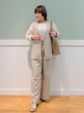 タナさん（レディース・155cm）の春コーディネート