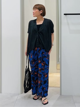 「THE SHOP TK （ザ ショップ ティーケー ）のアイテム（タンクトップ）」を使った、タナさん（レディース・155cm）の夏コーディネート