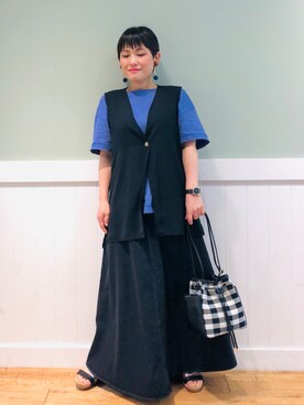 タナさん（レディース・155cm）の夏コーディネート