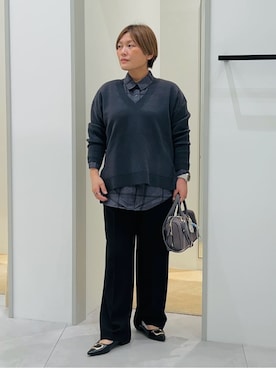 タナさん（レディース・155cm）の冬コーディネート