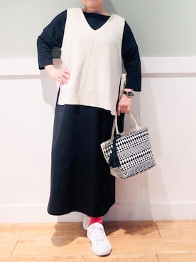 タナさん（レディース・155cm）の春コーディネート