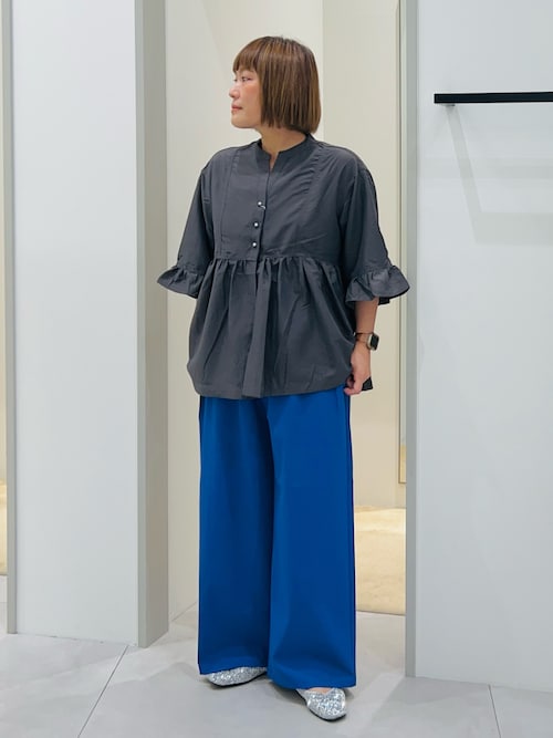 今期商品！フリルチュニックブラウス SONO]サニーフリルチュニックブラウス | KOBUNSHA SELECT SHOP