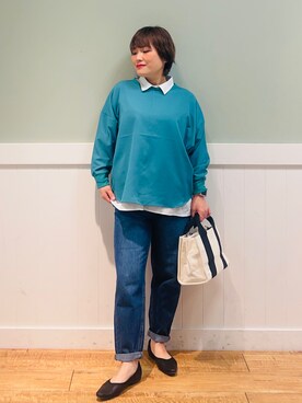 タナさん（レディース・155cm）の春コーディネート