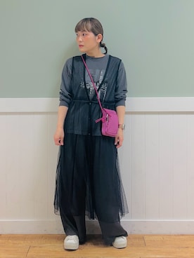 タナさん（レディース・155cm）の春コーディネート