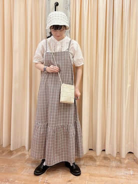 「くしゅくしゅ」｜sakura✿さん（レディース・158cm）の夏コーディネート