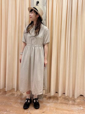 「レトロ」｜「アイテム（その他シューズ）」を使った、sakura✿さん（レディース・158cm）の春コーディネート
