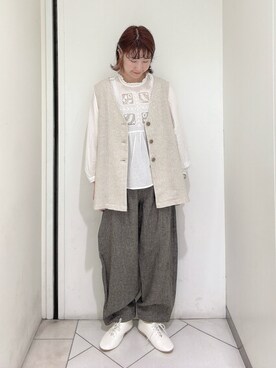 「アイテム（その他シューズ）」を使った、sakura✿さん（レディース・158cm・20代）の春コーディネート