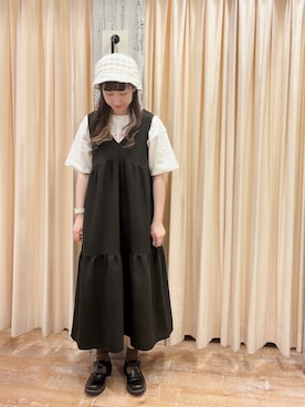 「くしゅくしゅ」｜sakura✿さん（レディース・158cm）の春コーディネート