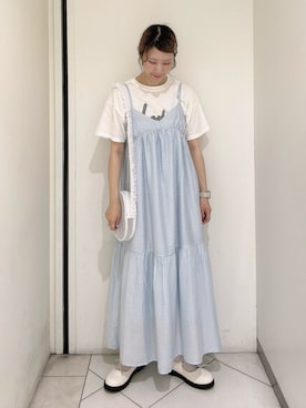 「アイテム（その他シューズ）」を使った、sakura✿さん（レディース・158cm・20代）の夏コーディネート