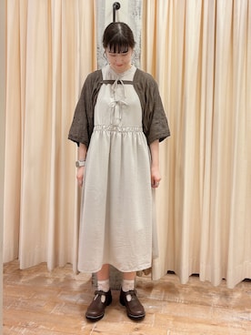 「レトロ」｜「アイテム（その他シューズ）」を使った、sakura✿さん（レディース・158cm）の夏コーディネート