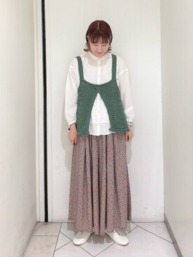 「アイテム（その他シューズ）」を使った、sakura✿さん（レディース・158cm・20代）の春コーディネート