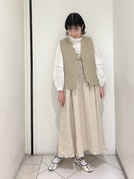 「アイテム（ドレスシューズ）」を使った、sakura✿さん（レディース・158cm）の春コーディネート