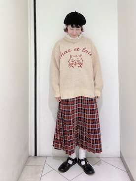 「アイテム（その他シューズ）」を使った、sakura✿さん（レディース・158cm）の冬コーディネート