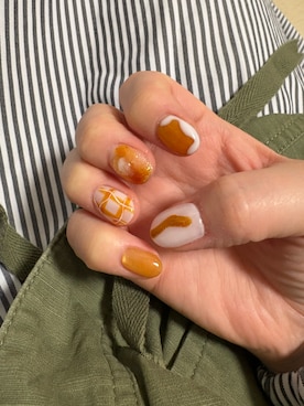 「アイテム（ベスト）」を使った、sakura✿さん（レディース・158cm）の秋コーディネート