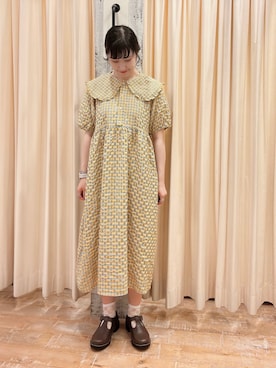 「レトロ」｜「アイテム（その他シューズ）」を使った、sakura✿さん（レディース・158cm）の夏コーディネート