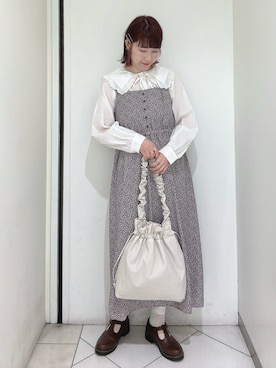 「くしゅくしゅ」｜sakura✿さん（レディース・158cm）の春コーディネート