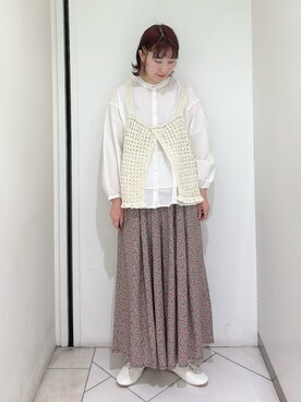 「アイテム（その他シューズ）」を使った、sakura✿さん（レディース・158cm・20代）の春コーディネート