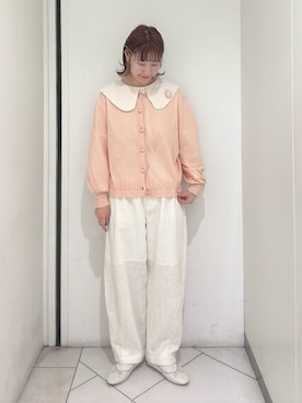 「ゆべしコラボ」｜「アイテム（パンプス）」を使った、sakura✿さん（レディース・158cm）の春コーディネート