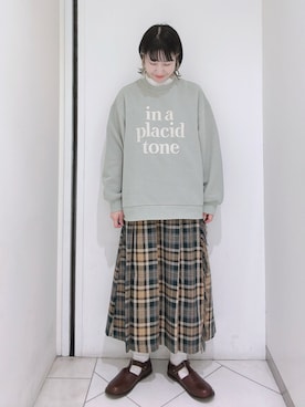 「アイテム（ドレスシューズ）」を使った、sakura✿さん（レディース・158cm）の秋コーディネート