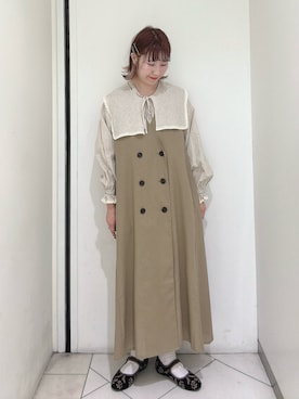 「アイテム（ドレスシューズ）」を使った、sakura✿さん（レディース・158cm）の春コーディネート