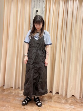 「発泡プリント」｜sakura✿さん（レディース・158cm）の春コーディネート