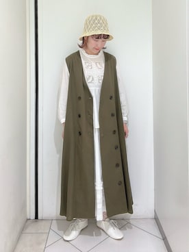 「アイテム（その他シューズ）」を使った、sakura✿さん（レディース・158cm・20代）の春コーディネート