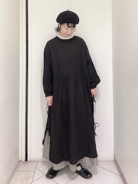 「アイテム（ドレスシューズ）」を使った、sakura✿さん（レディース・158cm）の冬コーディネート