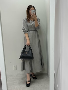 ホソヤヤスコさん（レディース・161cm）の秋コーディネート