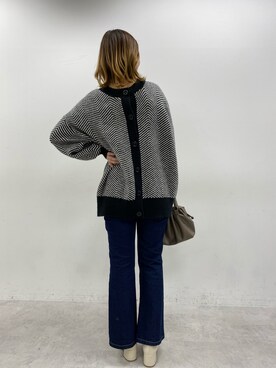 ホソヤヤスコさん(レディース・161cm)の冬コーディネート