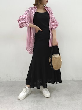 ホソヤヤスコさん(レディース・161cm)の春コーディネート