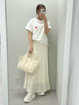 ホソヤヤスコさん（レディース・161cm）の夏コーディネート