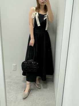 ホソヤヤスコさん（レディース・161cm）の春コーディネート