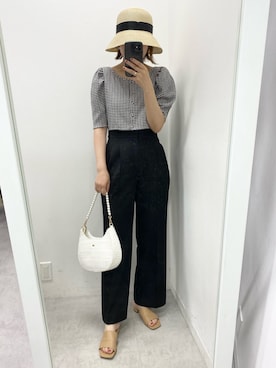 ホソヤヤスコさん(レディース・161cm)の春コーディネート