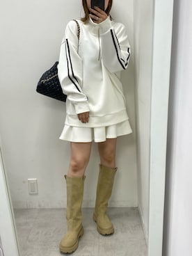 ホソヤヤスコさん（レディース・161cm）の秋コーディネート