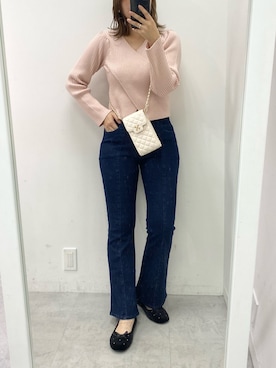 ホソヤヤスコさん（レディース・161cm）の秋コーディネート