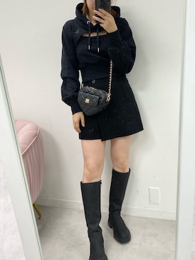 ホソヤヤスコさん（レディース・161cm）の秋コーディネート